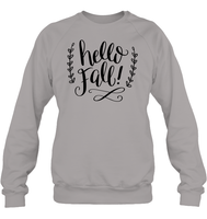 Hello Fall Shirt – Welcome the Coziest Season Unisex Fleece Pullover Sweatshirt