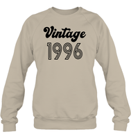 1996 Retro Vintage Birth Year Blast Unisex Fleece Pullover Sweatshirt