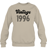1996 Retro Vintage Birth Year Blast Unisex Fleece Pullover Sweatshirt