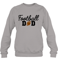 Football Dad Shirt - The Ultimate Game Day Essential Unisex Fleece Pullover Sweatshirt