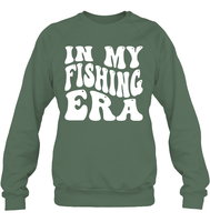 In My Fishing Era Unisex Fleece Pullover Sweatshirt