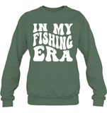In My Fishing Era Unisex Fleece Pullover Sweatshirt