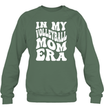 In My Volleyball Mom Era Sports Shirt Unisex Fleece Pullover Sweatshirt