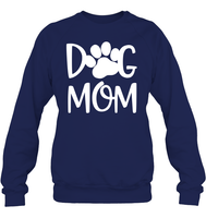 Dog Mom Pet Shirt Unisex Fleece Pullover Sweatshirt
