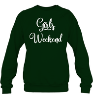 Girls Weekend Girls Trip Shirt Unisex Fleece Pullover Sweatshirt