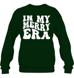 In My Merry Era Shirt Unisex Fleece Pullover Sweatshirt