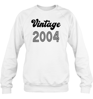 2004 Retro Vintage Birth Year Blast Unisex Fleece Pullover Sweatshirt