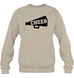Cheer T Shirt Unisex Fleece Pullover Sweatshirt