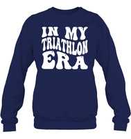 In My Triathlon Era Sports Shirt Unisex Fleece Pullover Sweatshirt