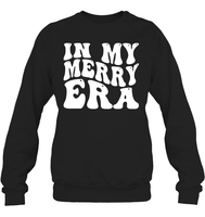 In My Merry Era Shirt Unisex Fleece Pullover Sweatshirt