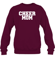 Cheer Mom T Shirt Unisex Fleece Pullover Sweatshirt