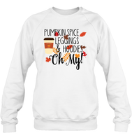 Pumpkin Spice, Leggings, & Hoodies. Oh Y'all – Fall Vibes Tee T Shirt, Long Sleeve, Hoodie, And Sweatshirt