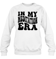 In My Meditation Era Unisex Fleece Pullover Sweatshirt