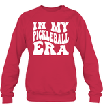 In My Pickleball Era Unisex Fleece Pullover Sweatshirt