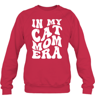 In My Cat Mom Era Pet Shirt Unisex Fleece Pullover Sweatshirt