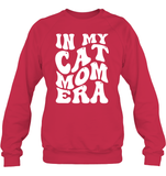 In My Cat Mom Era Pet Shirt Unisex Fleece Pullover Sweatshirt