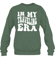 In My Traveling Era Unisex Fleece Pullover Sweatshirt