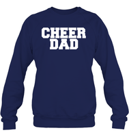Cheer Dad Unisex Fleece Pullover Sweatshirt