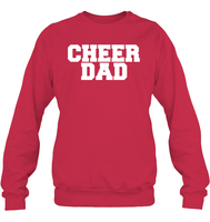 Cheer Dad Unisex Fleece Pullover Sweatshirt