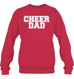 Cheer Dad Unisex Fleece Pullover Sweatshirt