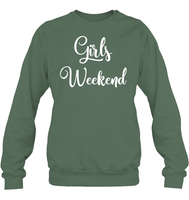 Girls Weekend Girls Trip Shirt Unisex Fleece Pullover Sweatshirt