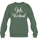 Girls Weekend Girls Trip Shirt Unisex Fleece Pullover Sweatshirt
