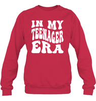 In My Teenager Era Birthday Shirt Unisex Fleece Pullover Sweatshirt