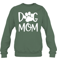 Dog Mom Pet Shirt Unisex Fleece Pullover Sweatshirt