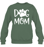 Dog Mom Pet Shirt Unisex Fleece Pullover Sweatshirt