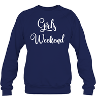 Girls Weekend Girls Trip Shirt Unisex Fleece Pullover Sweatshirt