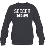 Soccer Mom Sports Shirt Unisex Fleece Pullover Sweatshirt