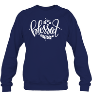 Blessed Shirt Unisex Fleece Pullover Sweatshirt