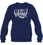 Blessed Shirt Unisex Fleece Pullover Sweatshirt