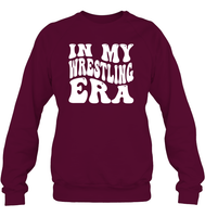In My Wrestling Era Sports Shirt Unisex Fleece Pullover Sweatshirt