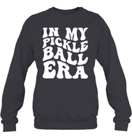 In My Pickle ball Era Unisex Fleece Pullover Sweatshirt