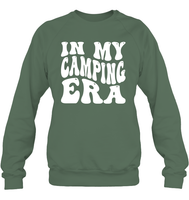 In My Camping Era Unisex Fleece Pullover Sweatshirt