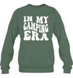 In My Camping Era Unisex Fleece Pullover Sweatshirt