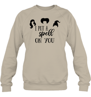Hocus Pocus I Put A Spell on You Unisex Fleece Pullover Sweatshirt