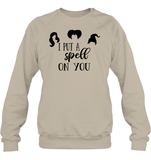 Hocus Pocus I Put A Spell on You Unisex Fleece Pullover Sweatshirt