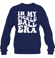 In My Pickle ball Era Unisex Fleece Pullover Sweatshirt