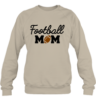 Football Mom Shirt - Celebrate Your Team Spirit Unisex Fleece Pullover Sweatshirt