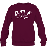 Hocus Pocus I Smell Children Unisex Fleece Pullover Sweatshirt