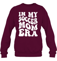 In My Soccer Mom Era Sports Shirt Unisex Fleece Pullover Sweatshirt