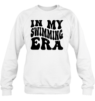 In My Swimming Era Sports Shirt Unisex Fleece Pullover Sweatshirt
