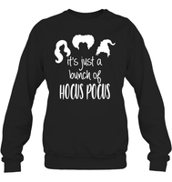 Hocus Pocus It's Just A Bunch Of Hocus Pocus Unisex Fleece Pullover Sweatshirt