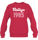 1985 Retro Vintage Birth Year Blast Unisex Fleece Pullover Sweatshirt