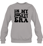 In My Hockey Era Sports Shirt Unisex Fleece Pullover Sweatshirt