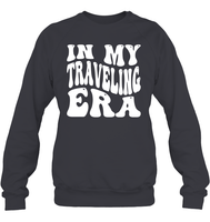In My Traveling Era Unisex Fleece Pullover Sweatshirt