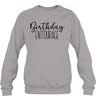 Birthday Entourage Unisex Fleece Pullover Sweatshirt