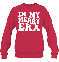 In My Merry Era Shirt Unisex Fleece Pullover Sweatshirt